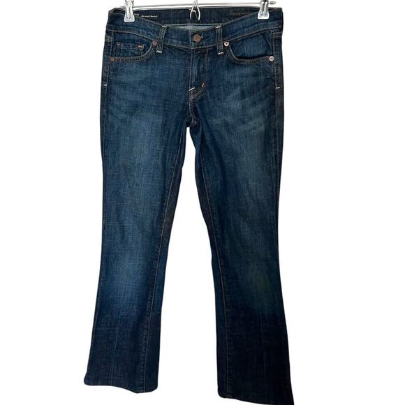 Citizens of Humanity Women's Margo 085 Low Waist Bootcut Jeans Dark Wash Size 27 - Picture 1 of 11